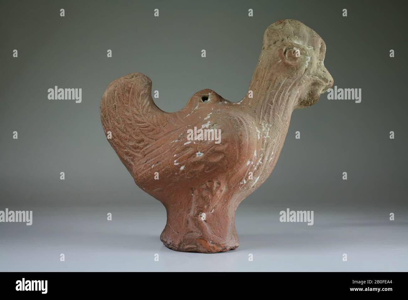 Egypt, votive statue, terracotta, 11 cm, GrecoRoman Period, Roman