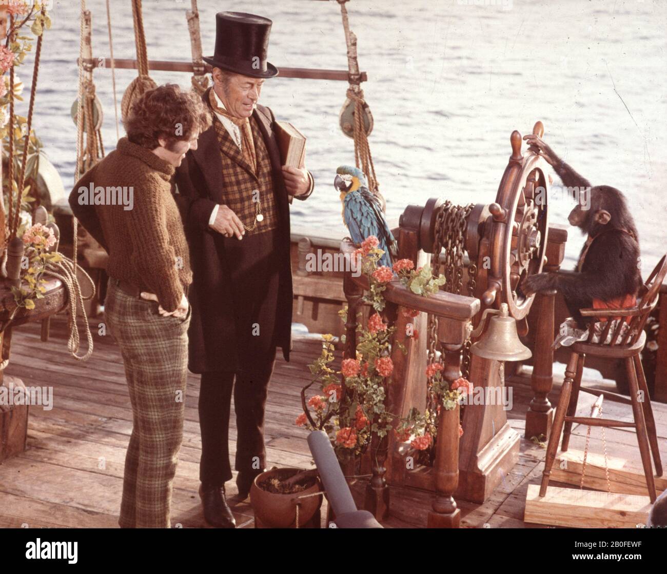 l'extravagant docteur dolittle Doctor Dolittle   Année : 1967 - USA  Rex Harrison   Réalisateur : Richard Fleischer Stock Photo