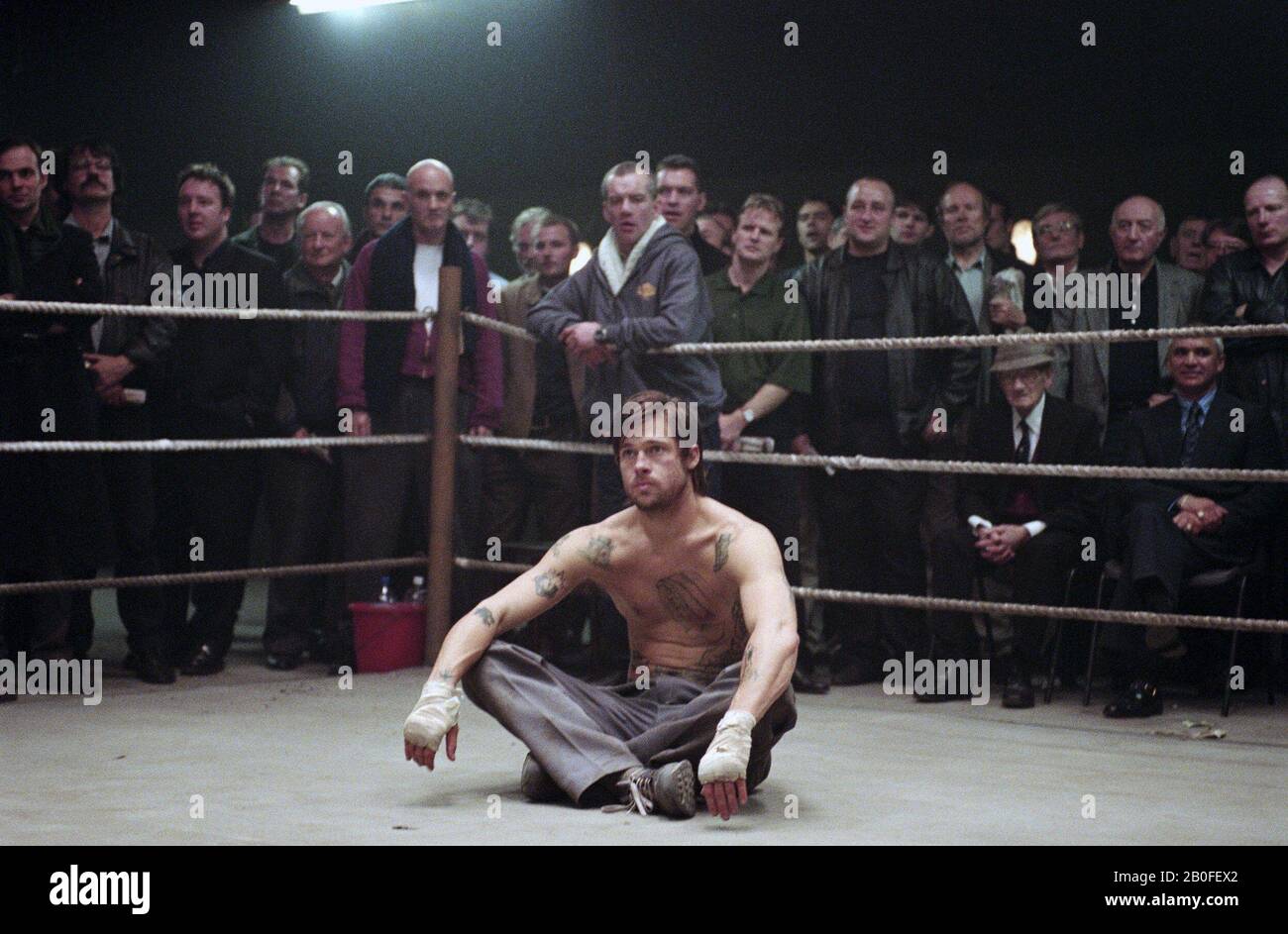 Snatch Year : 2000 UK / USA Director : Guy Ritchie Brad Pitt Stock Photo