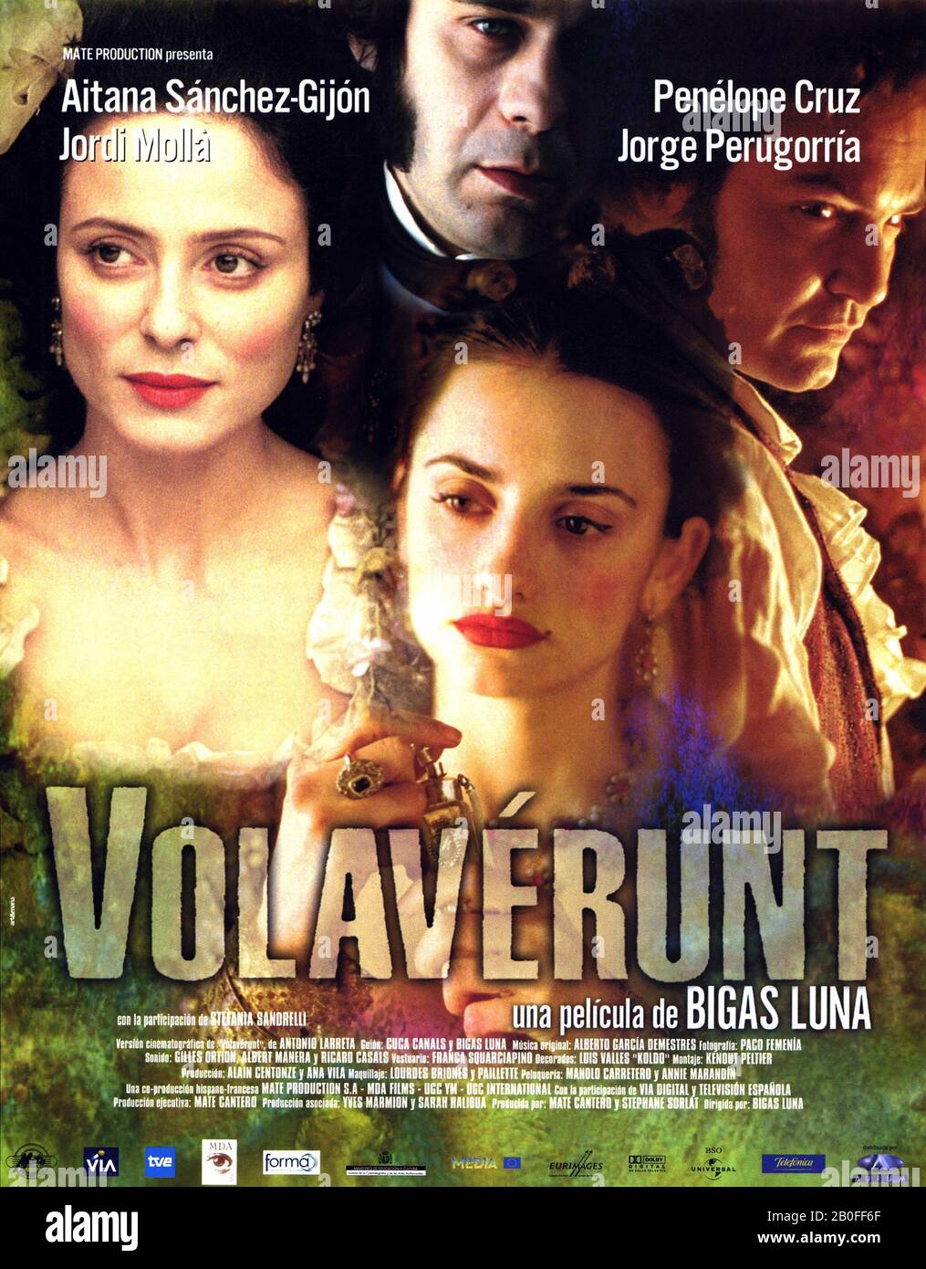 Volaverunt Year : 1999 Spain Director : Bigas Luna Aitana Sanchez-Gijon, Jordi Molla, Jorge Perugorria, Penelope Cruz Poster (Spain) Stock Photo