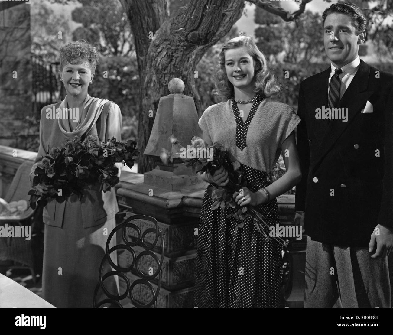 Cluny Brown Year : 1946 USA Director : Ernst Lubitsch Margaret Bannerman, Helen Walker, Peter Lawford Stock Photo