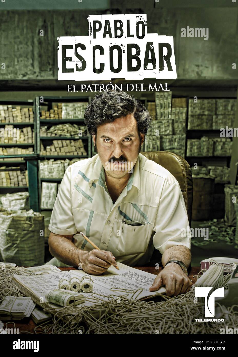 Pablo Escobar: El Patron del Mal TV Series 2012 Colombia Andres Parra Poster  Stock Photo - Alamy