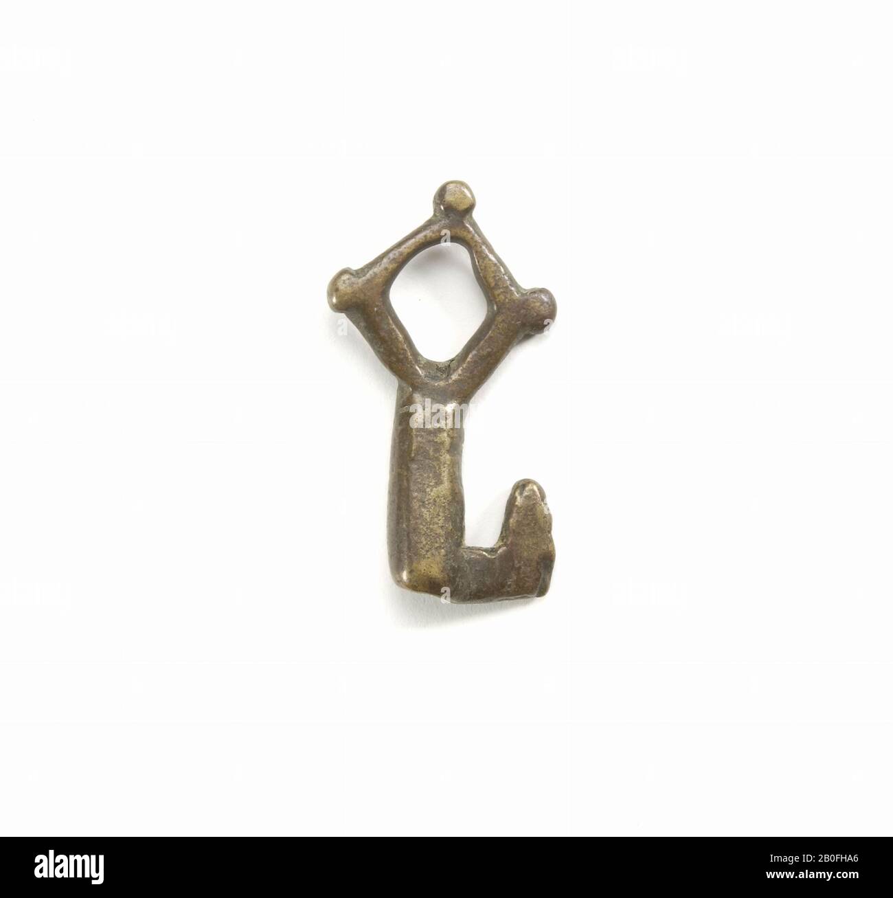 bronze key, key, metal, bronze, 4,1 x 2,3 cm, lmea Stock Photo Alamy