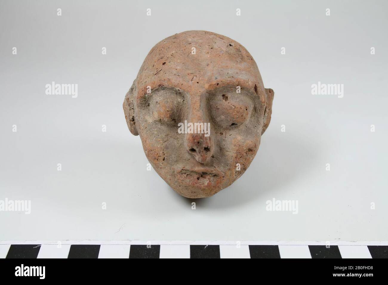 man, head, sculpture, terracotta, 6 cm, prehistory, Nagada Period
