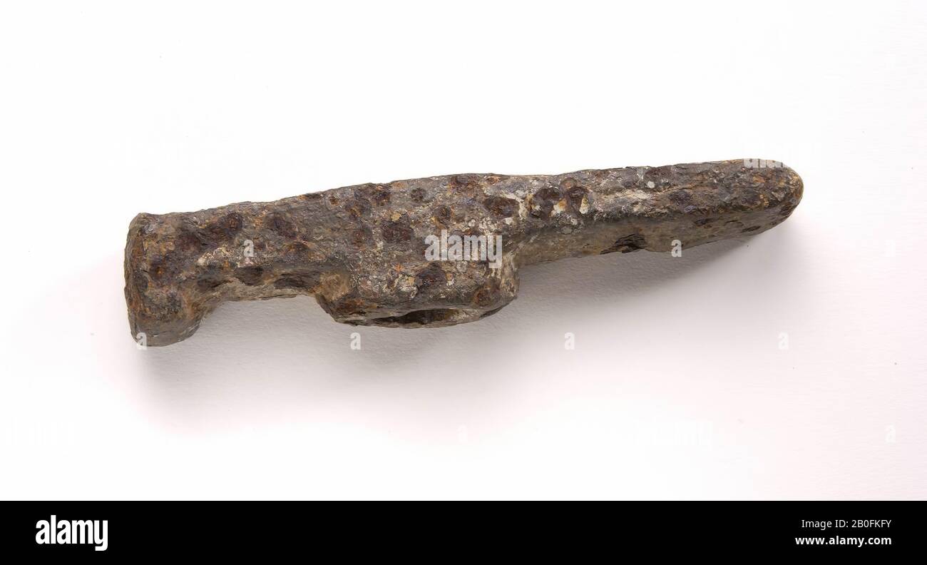 iron hammer, hammer, metal, iron, 2,3 x 12,3 x 2,6 cm, lme Stock Photo