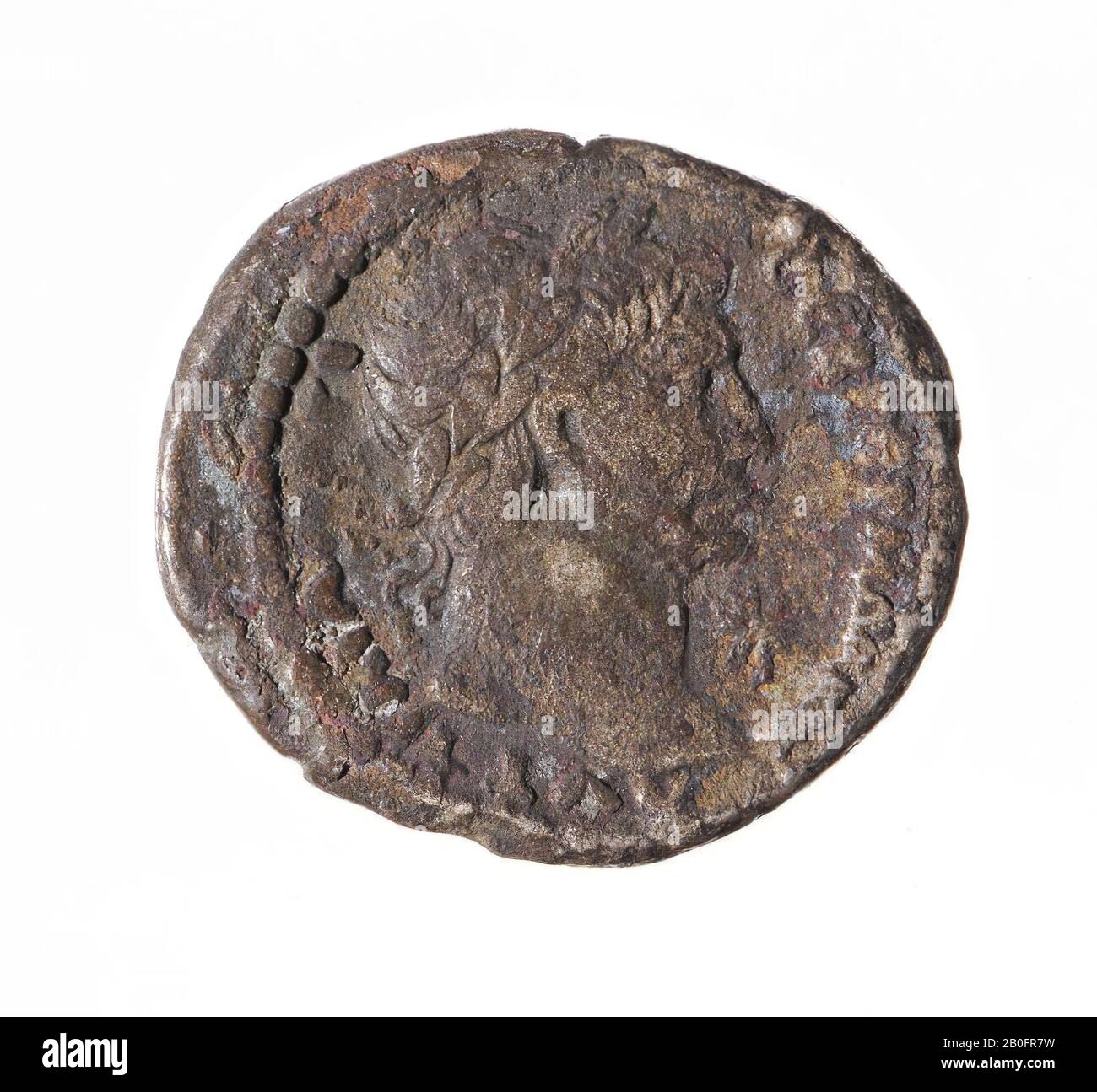coin, tetradrachm, Trajan, Vz: Trajanuskop r., Star, AUT TRAIAN ARI - SEB GERM DAKIK, Kz: Dikaiosyne l., L IH (year 18), coin, tetradrachm, Trajan, metal, trillion, Diam . 23 mm, wt. 10.62 gr, Greco-Roman Period, Roman imperial times 114-115, Egypt Stock Photo