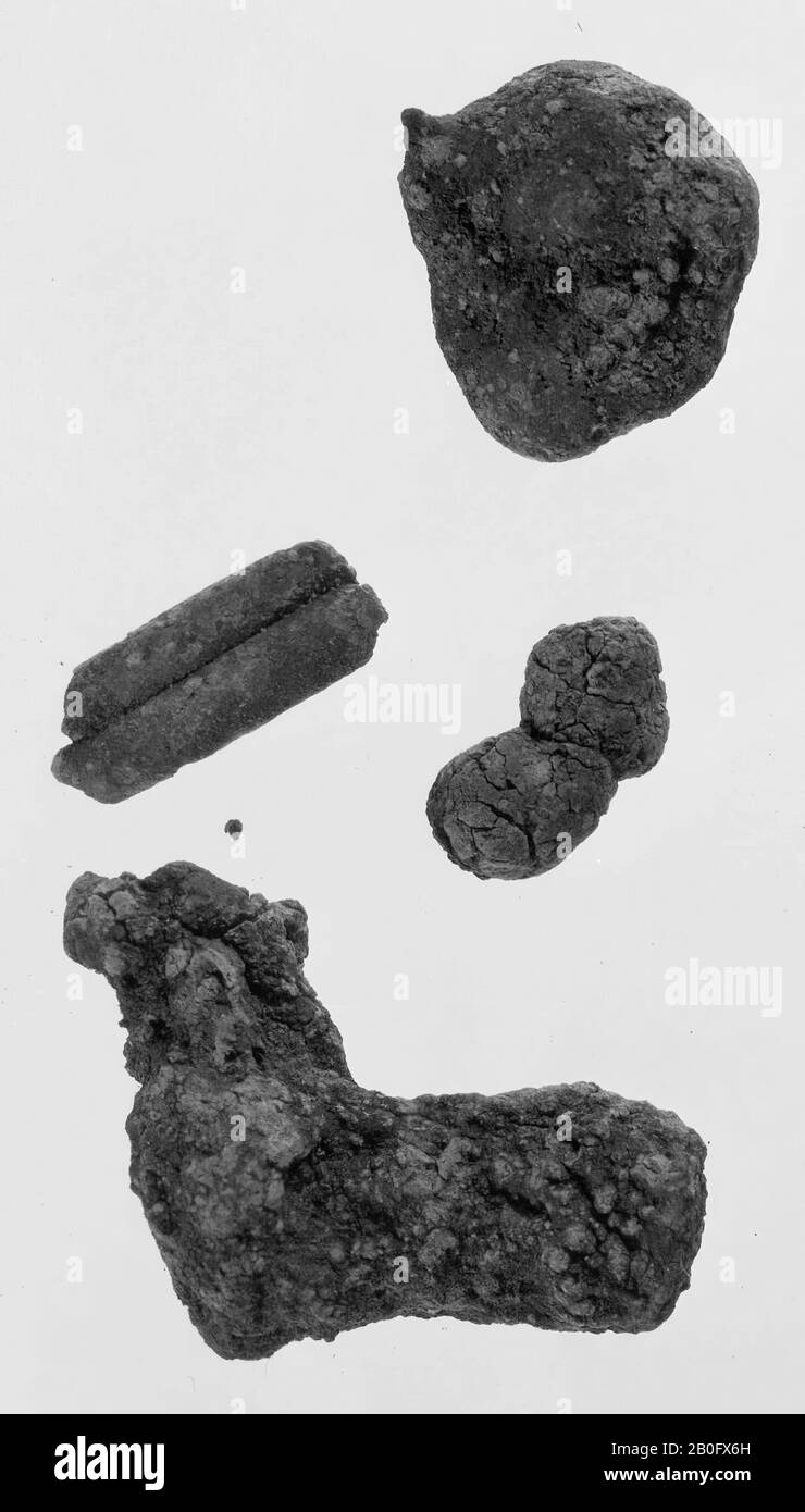 pieces of bronze, fragment, metal, bronze, prehistory -1200 Stock Photo