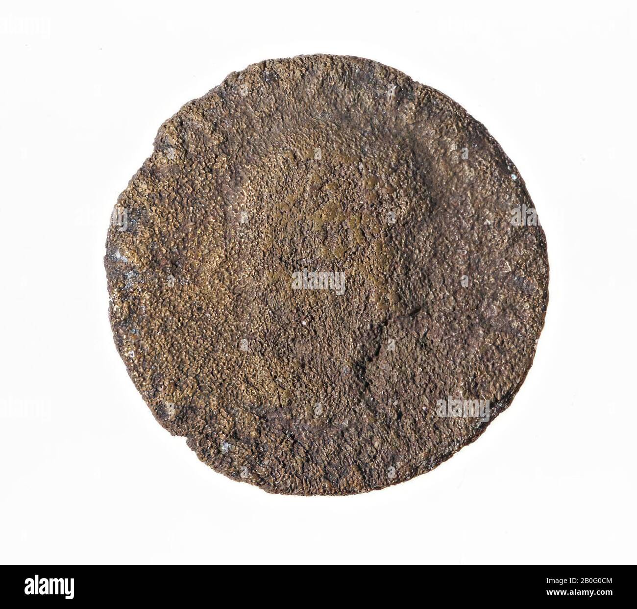 Classical antiquity, coin, dupondius, Vespasian, metal, copper, Diam., 27 mm, wt., 8.75 g, roman 71-79 Stock Photo