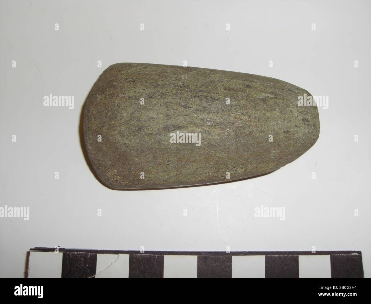 ax, ax, stone, length: 6.7 cm, prehistoric -4000 Stock Photo