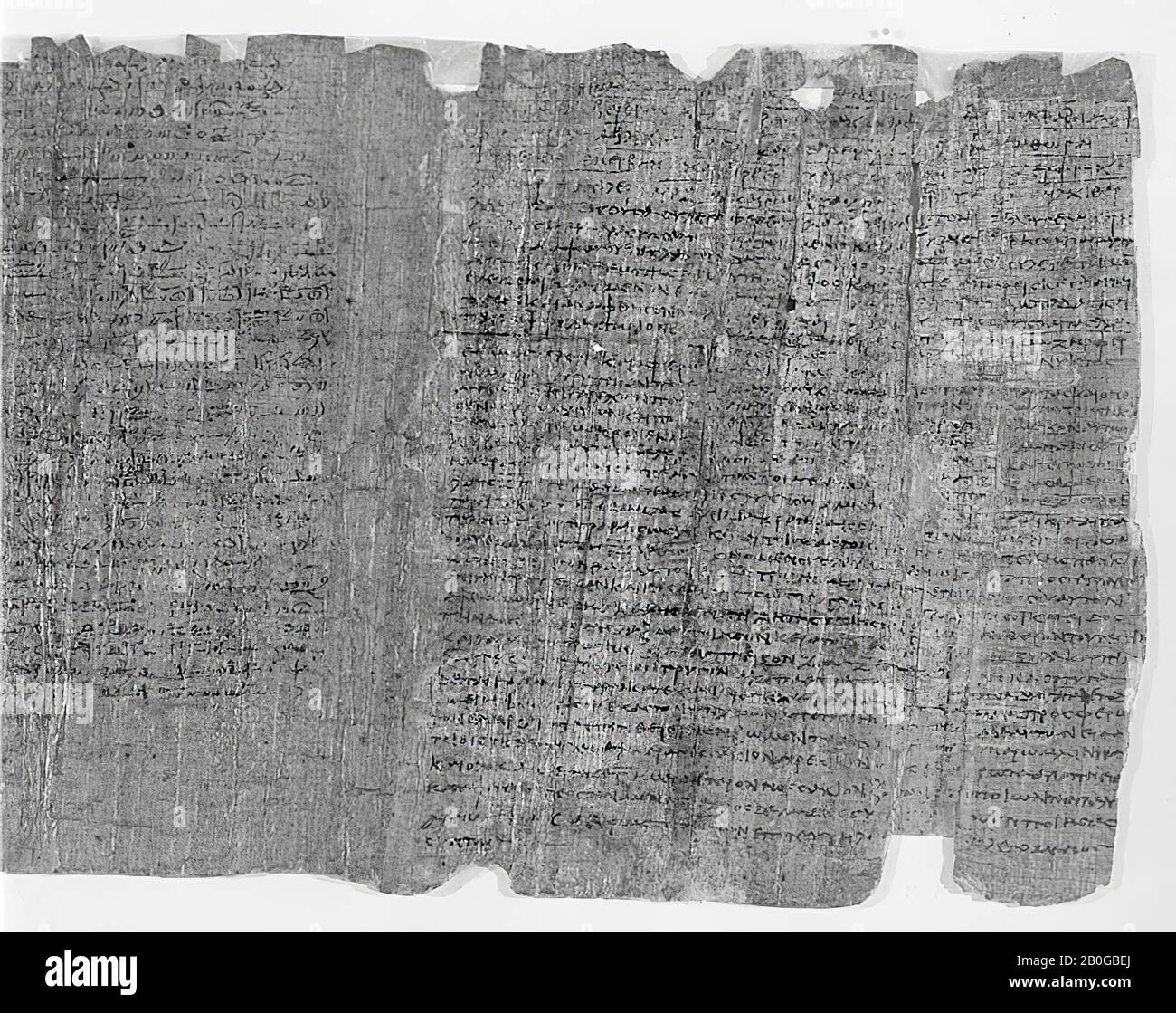 Papyrus Cursive Writing Egypt, handwriting, papyrus, papyrus, 23 x 45 cm Stock Photo - Alamy