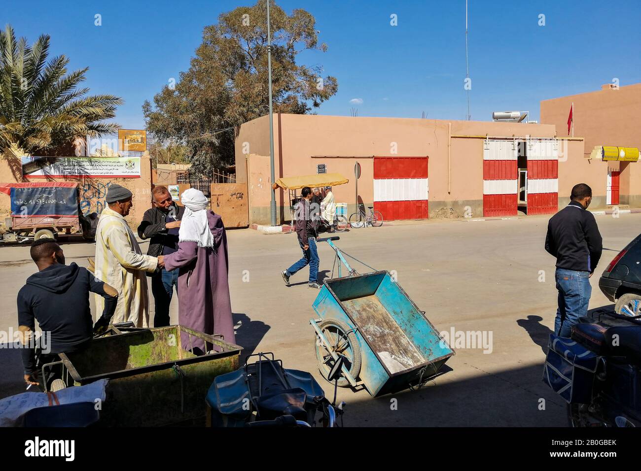Morocco, Rissani, daily life Stock Photo