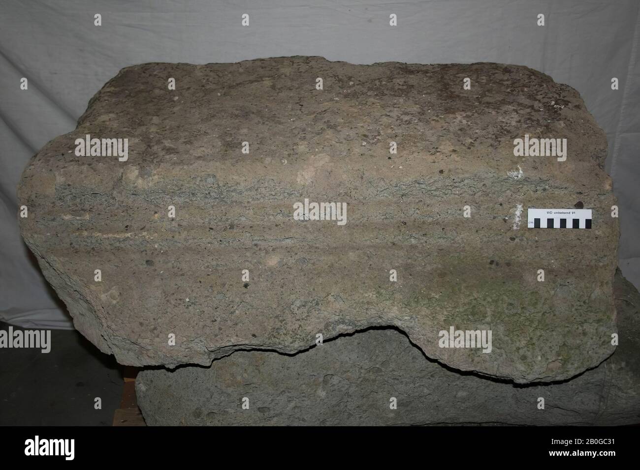 Netherlands Middle Ages building fragment stone 101 x 73 x 30