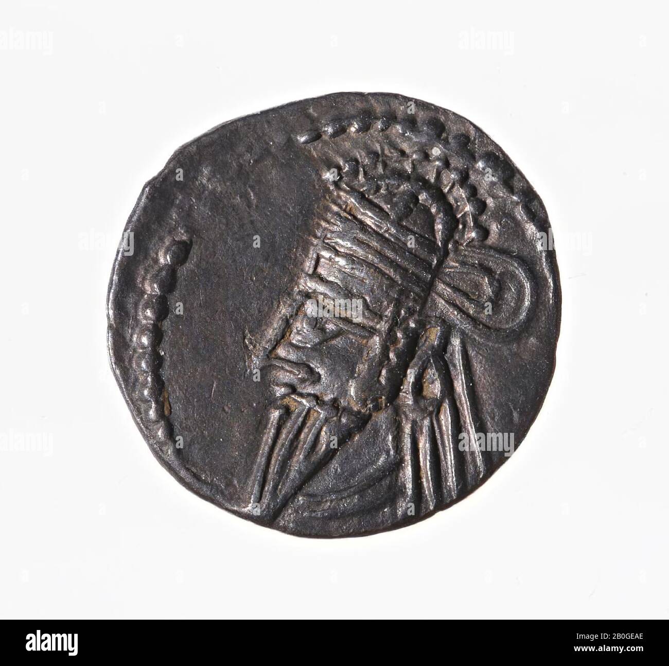 Classical antiquity, mint, drachma, Parthia, Osroes II, metal, silver, Diam., 19 mm, wt., 3.22 g, 190 gr Stock Photo
