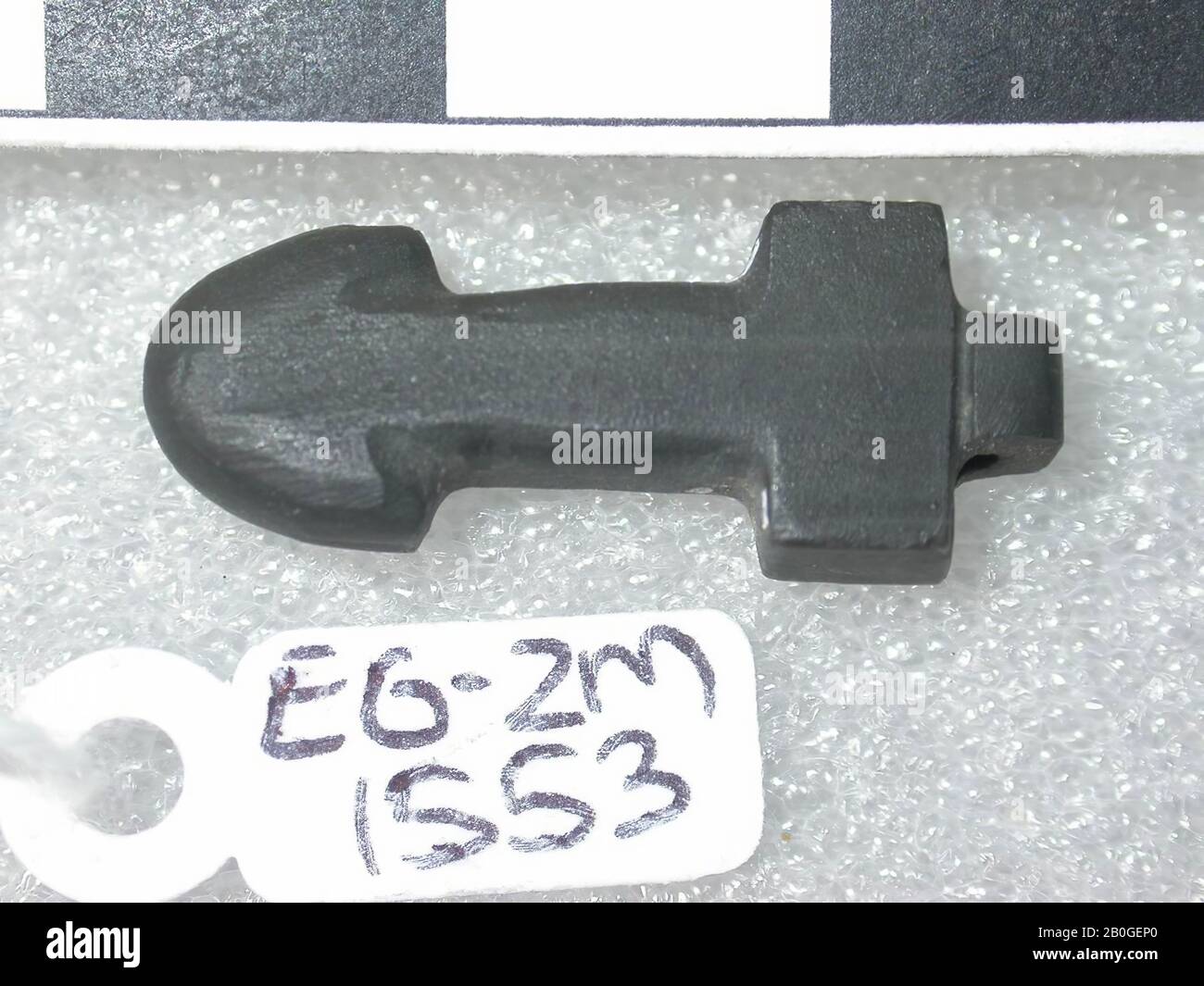 sema sign, amulet, hieroglyph, stone (black), 2,4 cm, Egypt Stock Photo ...