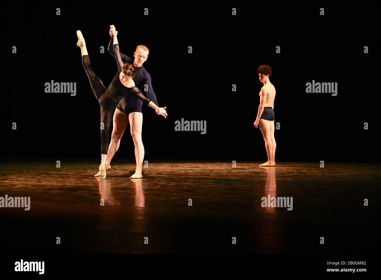 Alina Cojocary, Juliano Nunes . Alina at Sadler's Wells, London. UK Stock Photo