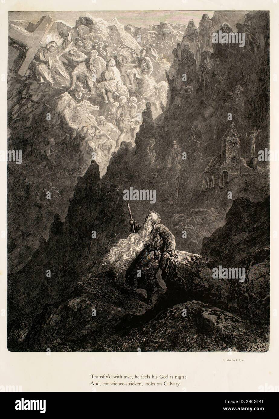 Wandering jew gustave dore hi-res stock photography and images - Alamy