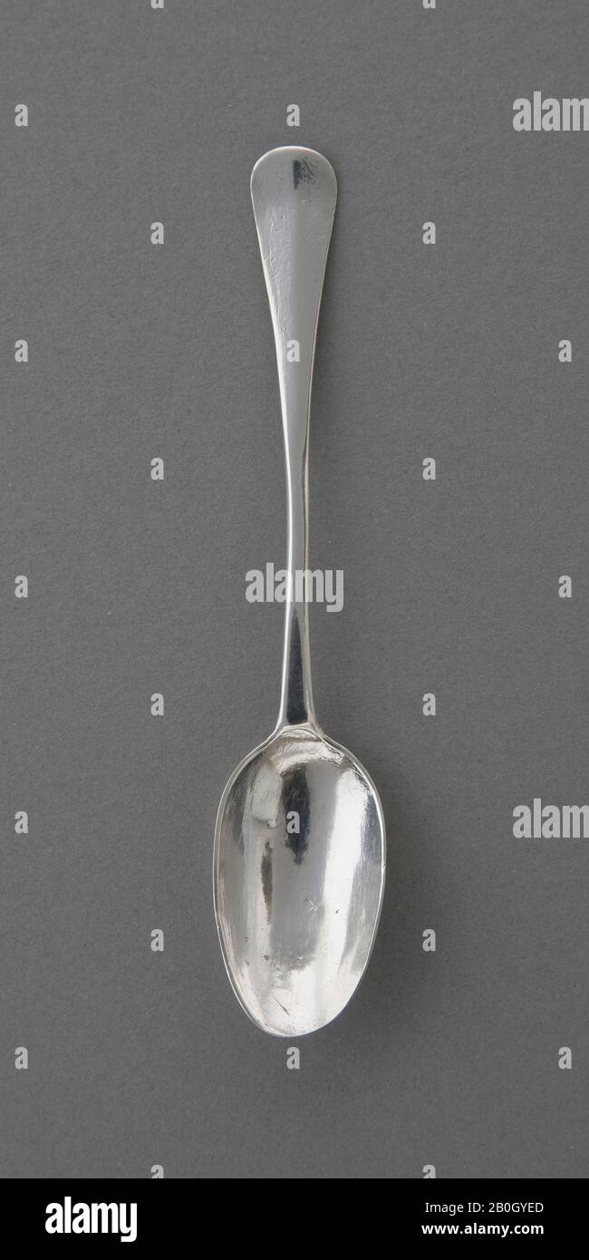 https://c8.alamy.com/comp/2B0GYED/john-bayly-american-active-17541783-teaspoon-c-1760-silver-overall-4-12-in-114-cm-2B0GYED.jpg
