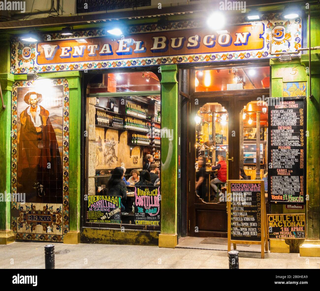 Venta el buscon madrid hires stock photography and images Alamy