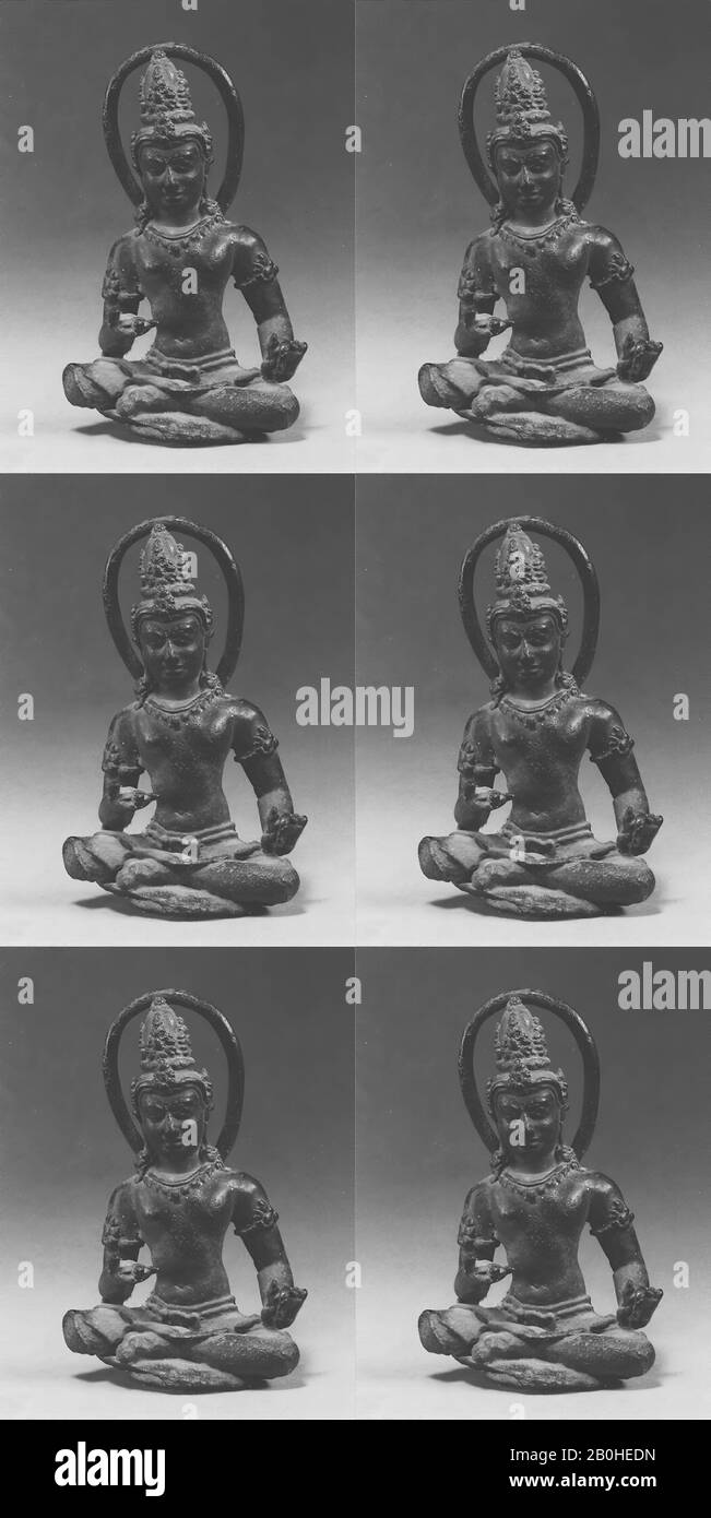 Seated Bodhisattva Vajrapani (?), Indonesia (Java), Central Javanese