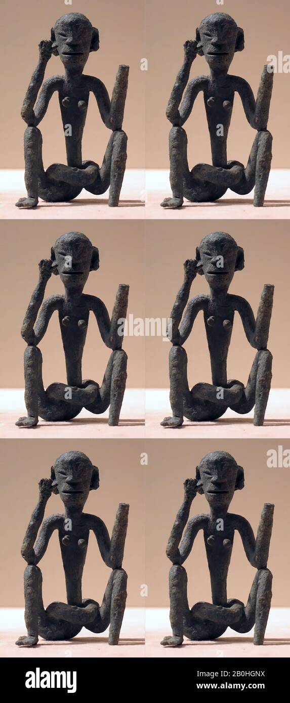 Seated Figure, Indonesia (Java), Bronze and Iron Age period, Date ca ...