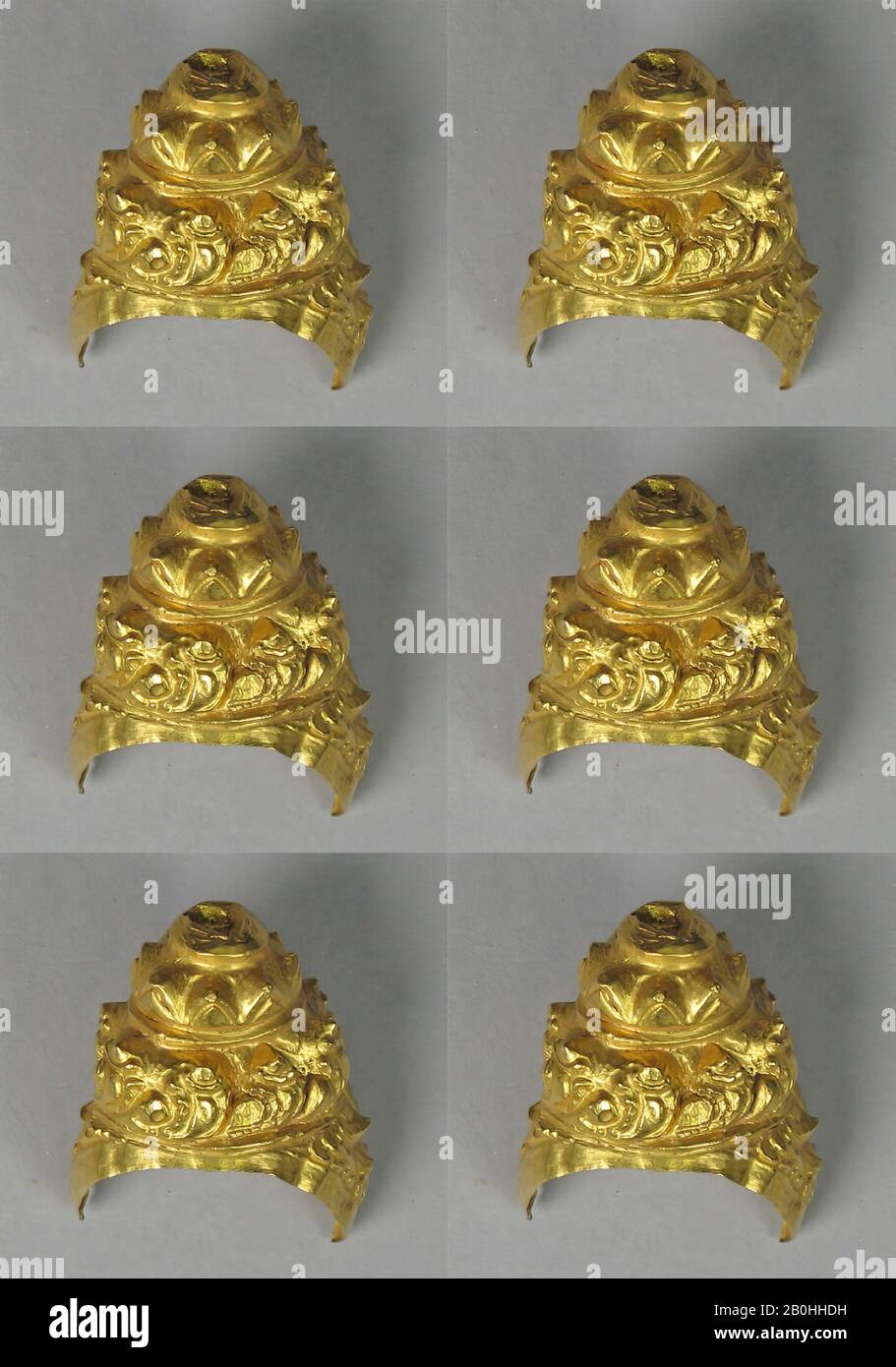 Hair ornament, Indonesia (Central Java), 8th–12th century, Indonesia ...