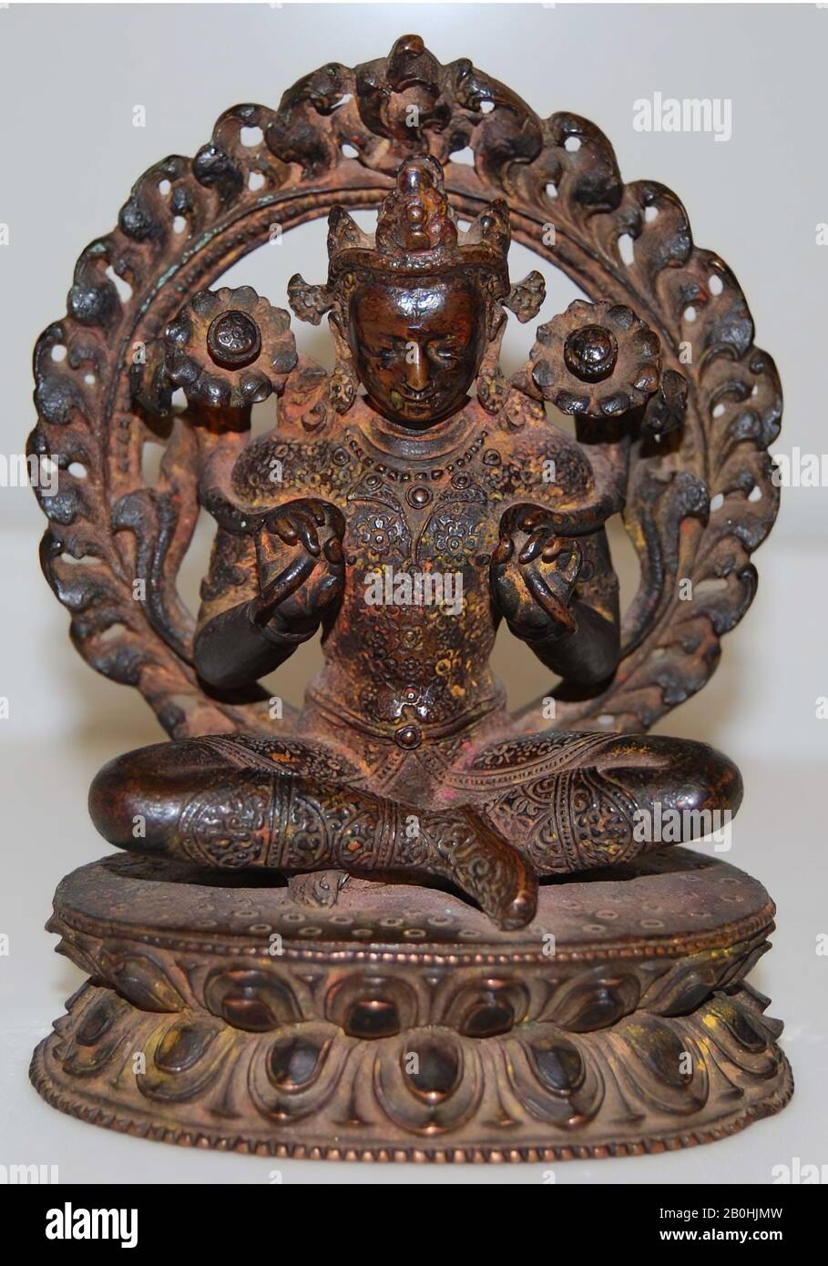 Surya, the Hindu Solar Deity, Nepal (Kathmandu valley), early Malla period,  Date 14th century, Nepal (Kathmandu