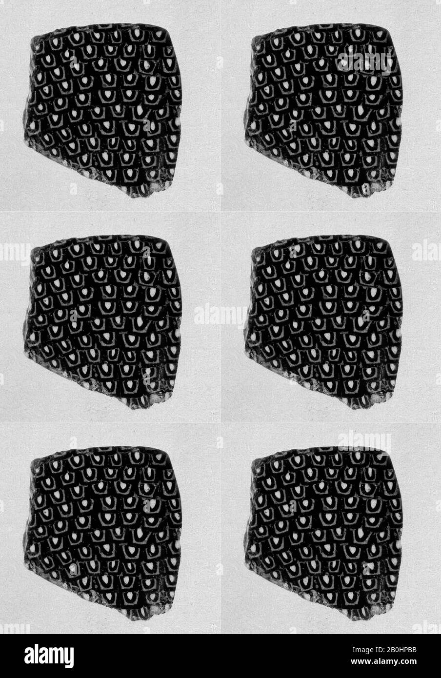 Inlay, feather pattern, Ptolemaic Period–Roman Period, Date 200 BC–100 ...