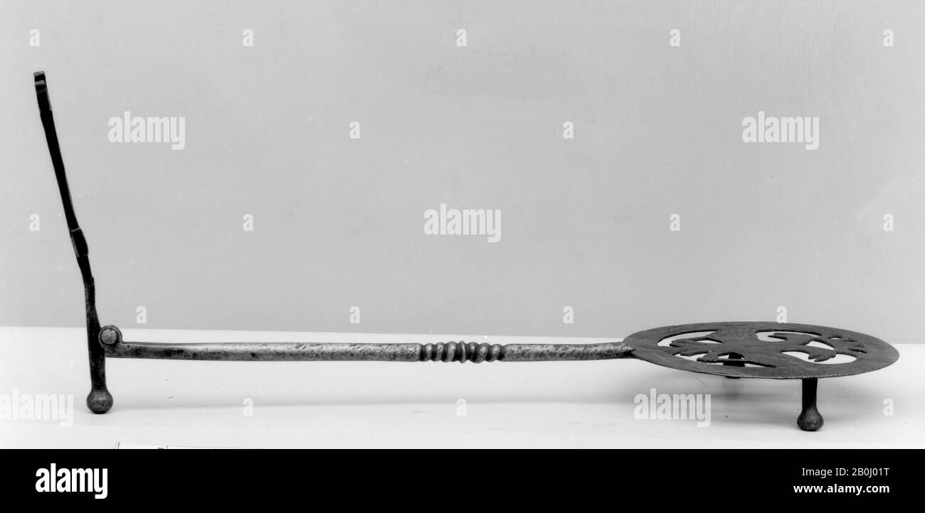 Trivet, German, possibly early 18th century, German, Iron, Overall 7 1