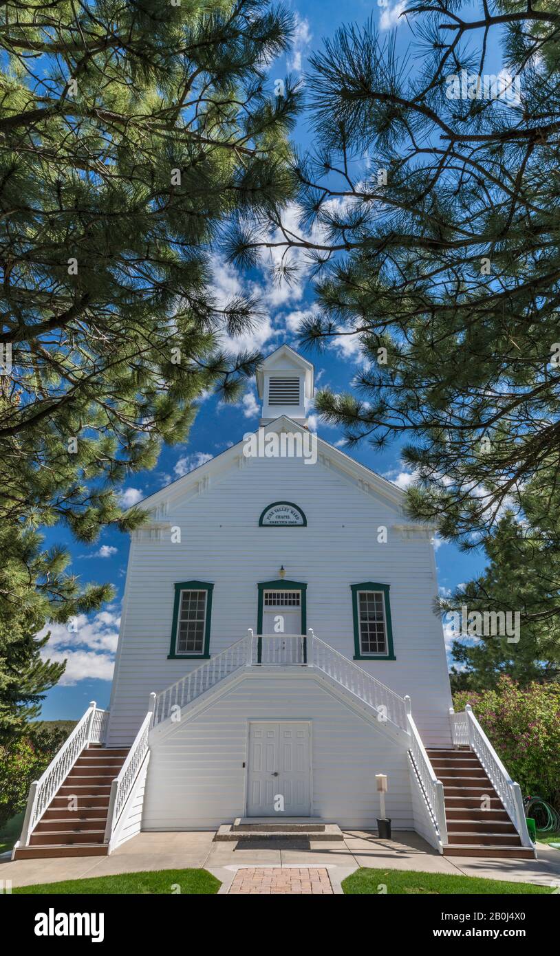Pine Valley Ward Chapel Latter Day Saints Church 1868 In Pine