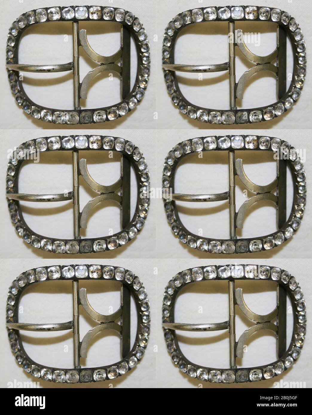 Tales Of Old England Metal Shoe Buckles Adult Gold with Elastic Strap Costume Accessory main image 1