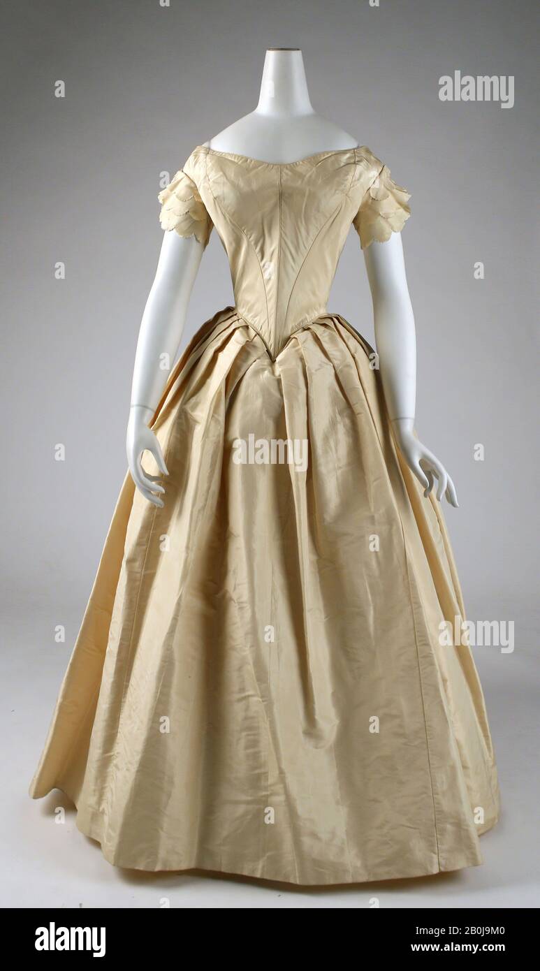1850s wedding dress
