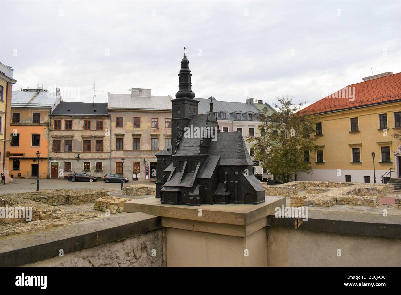 polish city, lublin old town Stock Photo
