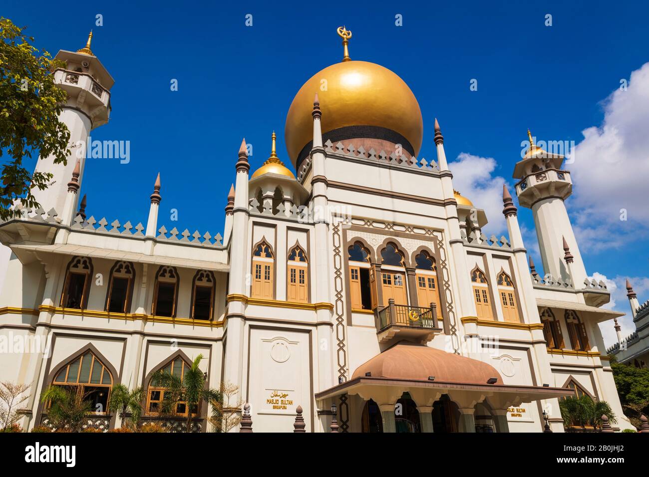 Masjid Sultan Mosque On Arab Street In The Malay Heritage District Singapore Republic Of Singapore Stock Photo Alamy