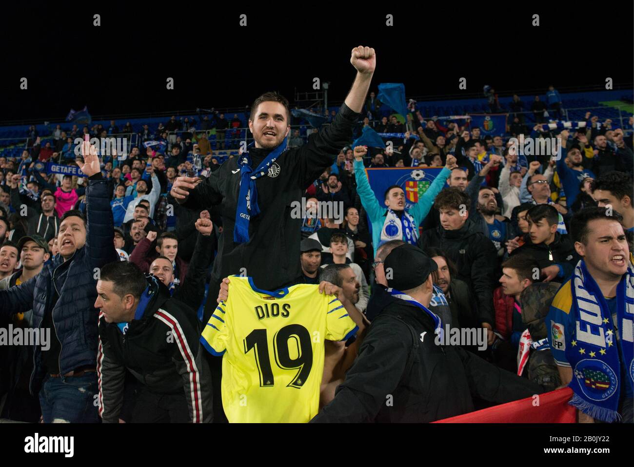 Madrid Spain 20th Feb 2020 During Match Getafe Versus Ajax Amsterdam Uefa Europa League At Alfonso Perez Coliseum Thursday 20 February 2020 Credit Cordon Press Alamy Live News Stock Photo Alamy