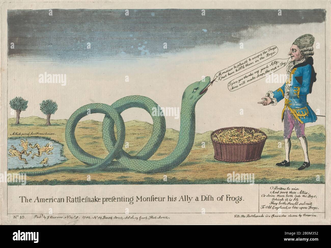 The american rattlesnake presenting monsieur hi-res stock photography ...