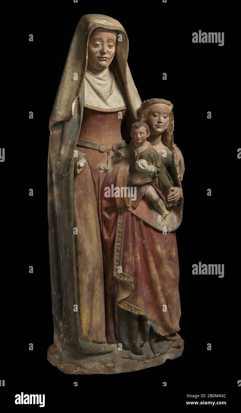 Saint Anne with the Virgin and Child, French, ca. 1500, Made in Lower ...