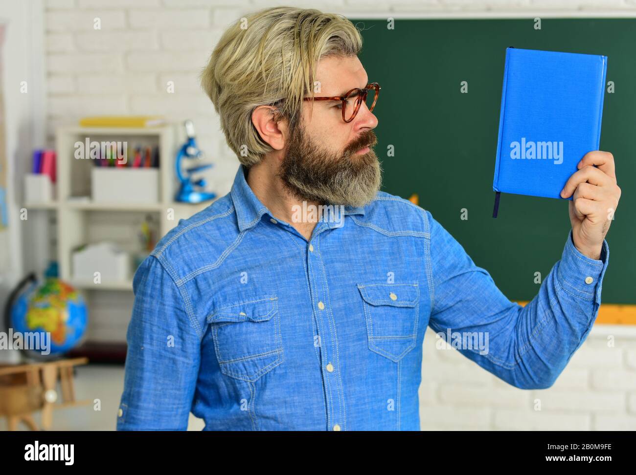 Strict Checker Strict teacher homework hi-res stock photography and images - Alamy