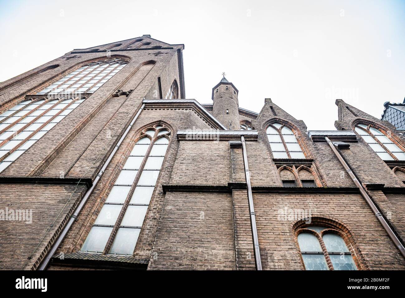 Utrecht, Netherlands - January 07, 2020.  Catholic church St. Willibrords Stock Photo