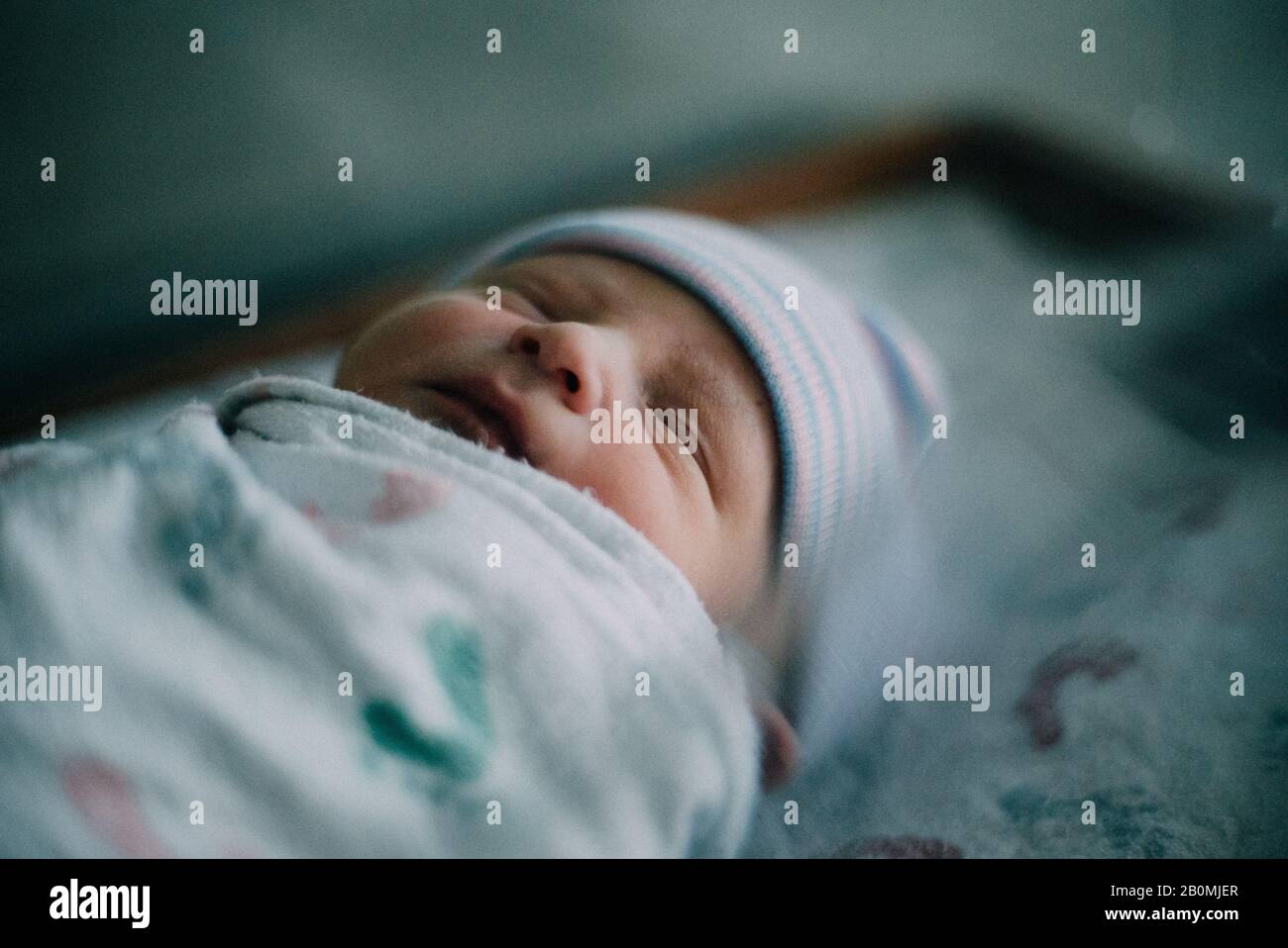 Baby Swaddled Blanket High Resolution Stock Photography and Images Alamy