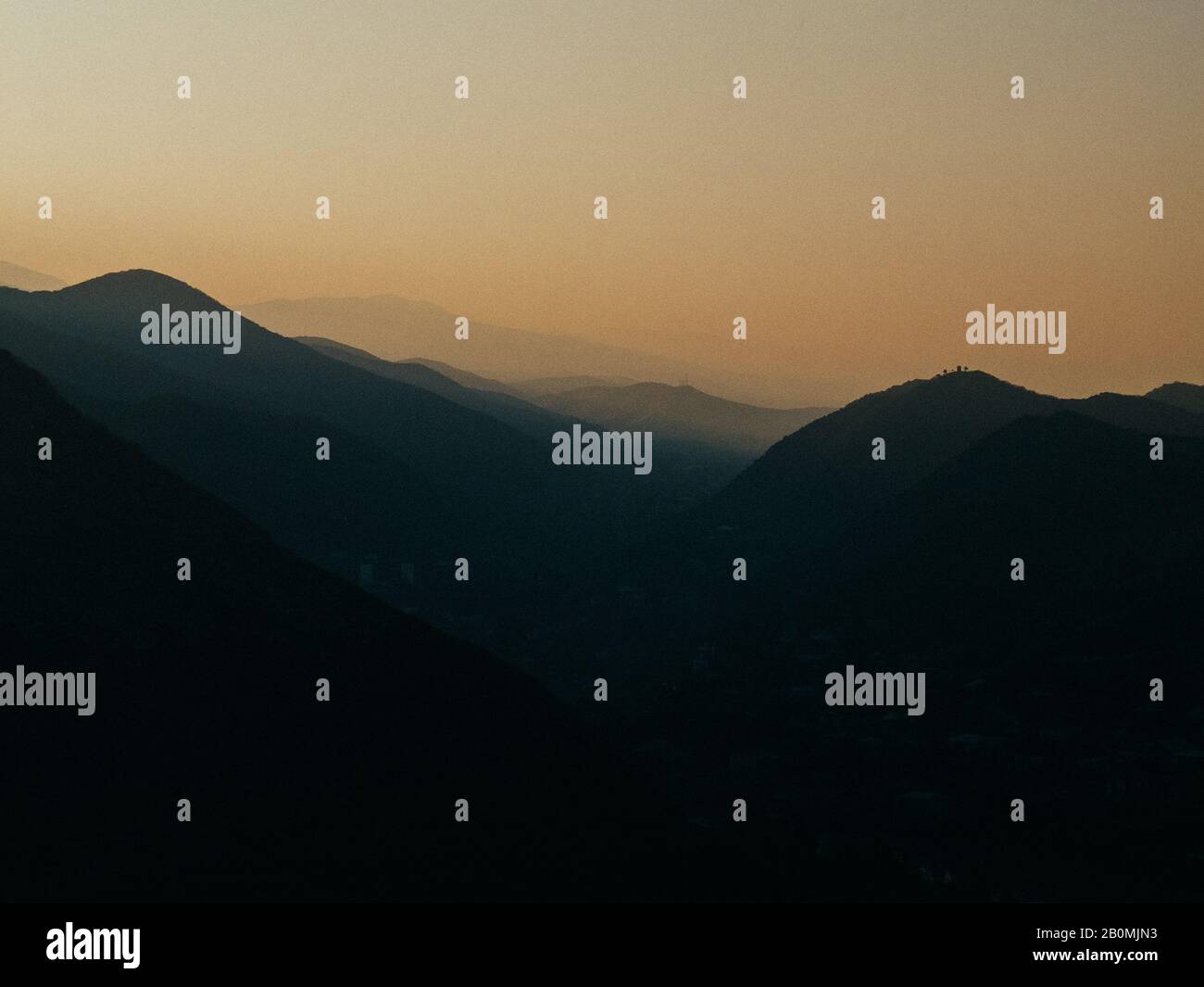 Mount landscape view from Mtskheta Stock Photo