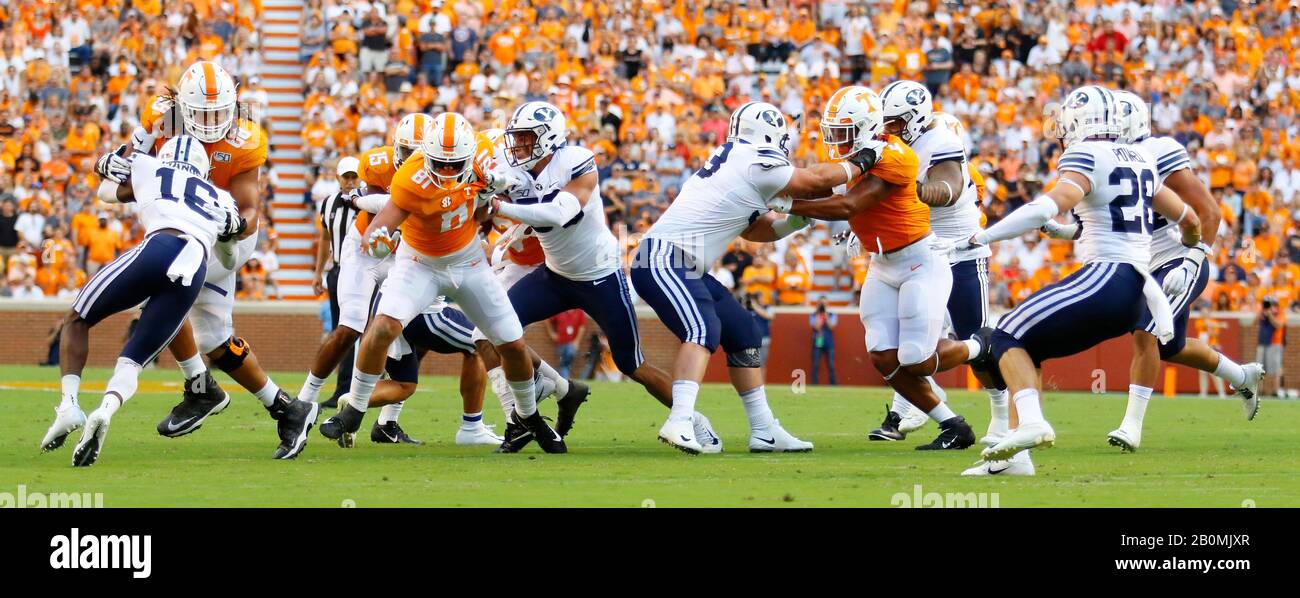 KNOXVILLE, TN 2019 SEPTEMBER 7 Tennessee Volunteers and Brigham