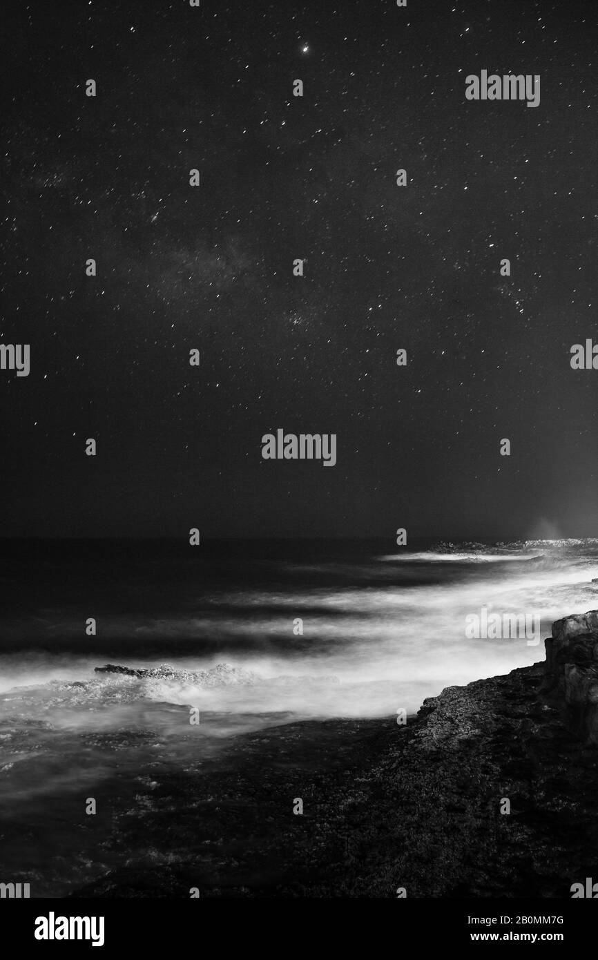 Black and white milky way Black and White Stock Photos & Images - Alamy
