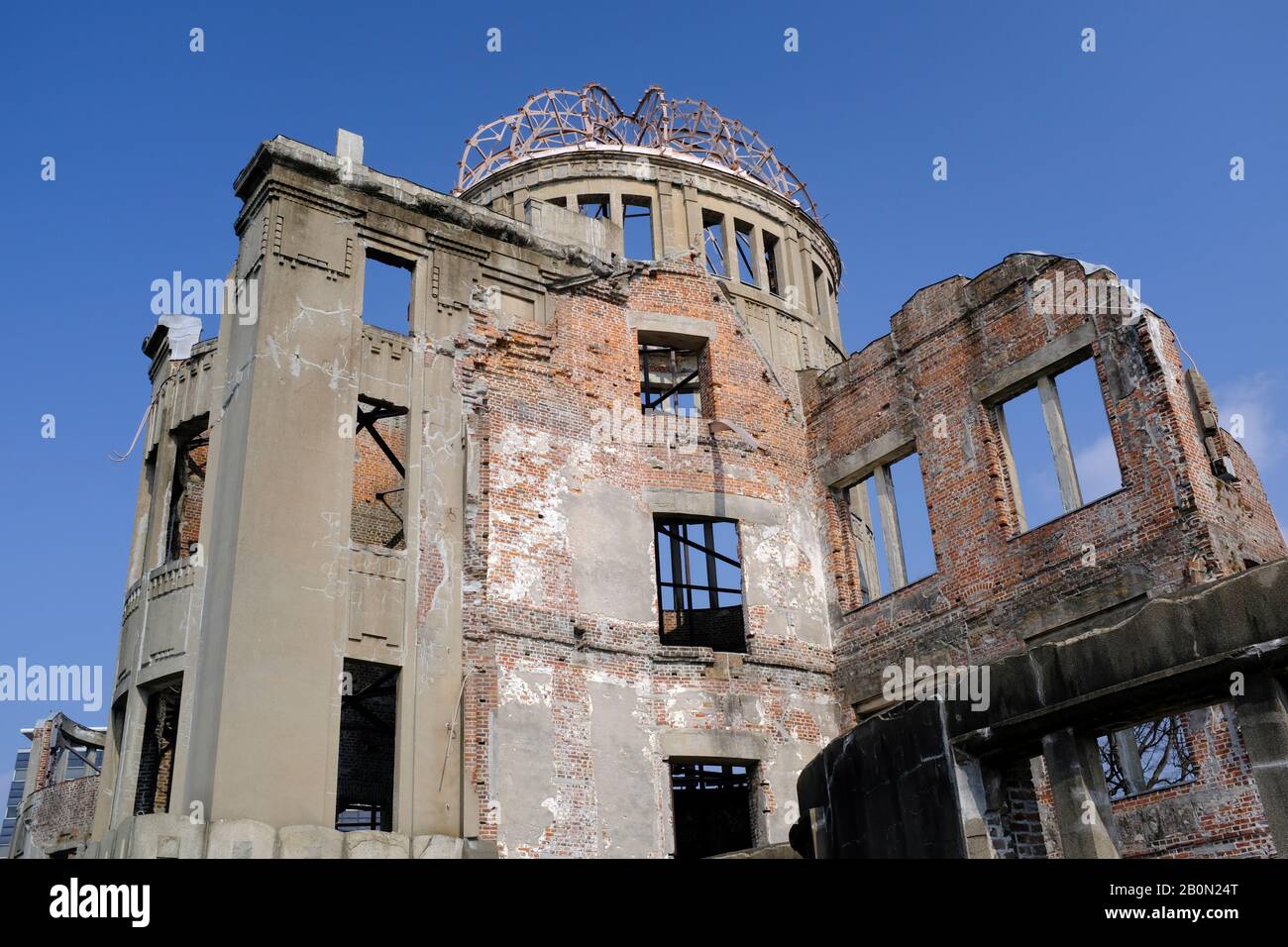 Atomic Bomb Dome in Hiroshima, Japan Stock Photo