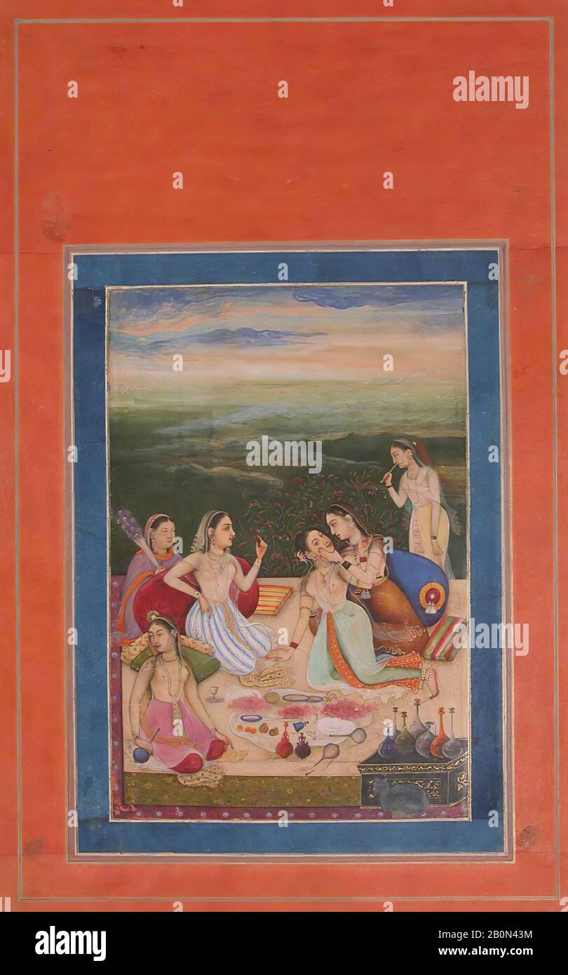 Gilded & Painted Stone/Plaster Panel - Krishna - 19thC Gilded & Painted Stone/Plaster Panel - Krishna - 19thC