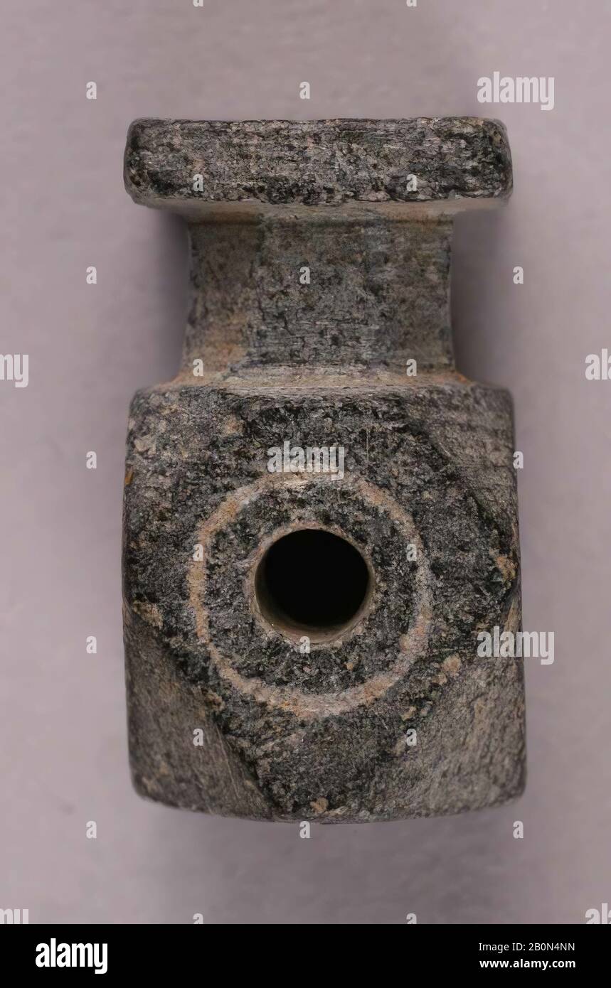 Gaming Piece, Gaming piece, 8th–11th century, Excavated in Iran, Nishapur, Stone; carved, Gaming pieces Stock Photo
