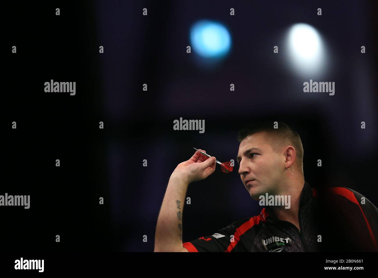 English professional darts player hires stock photography and images