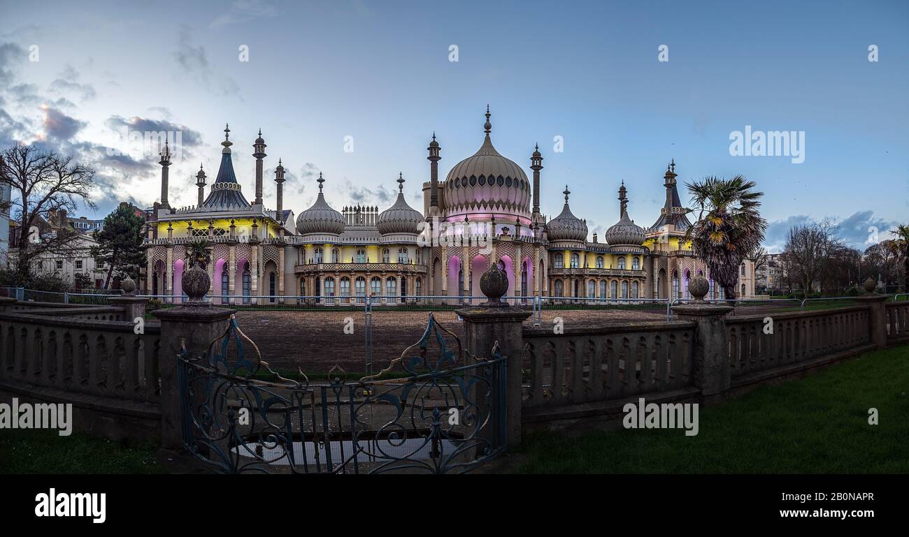 Shades of the Royal Pavillion, Brighton, UK Stock Photo