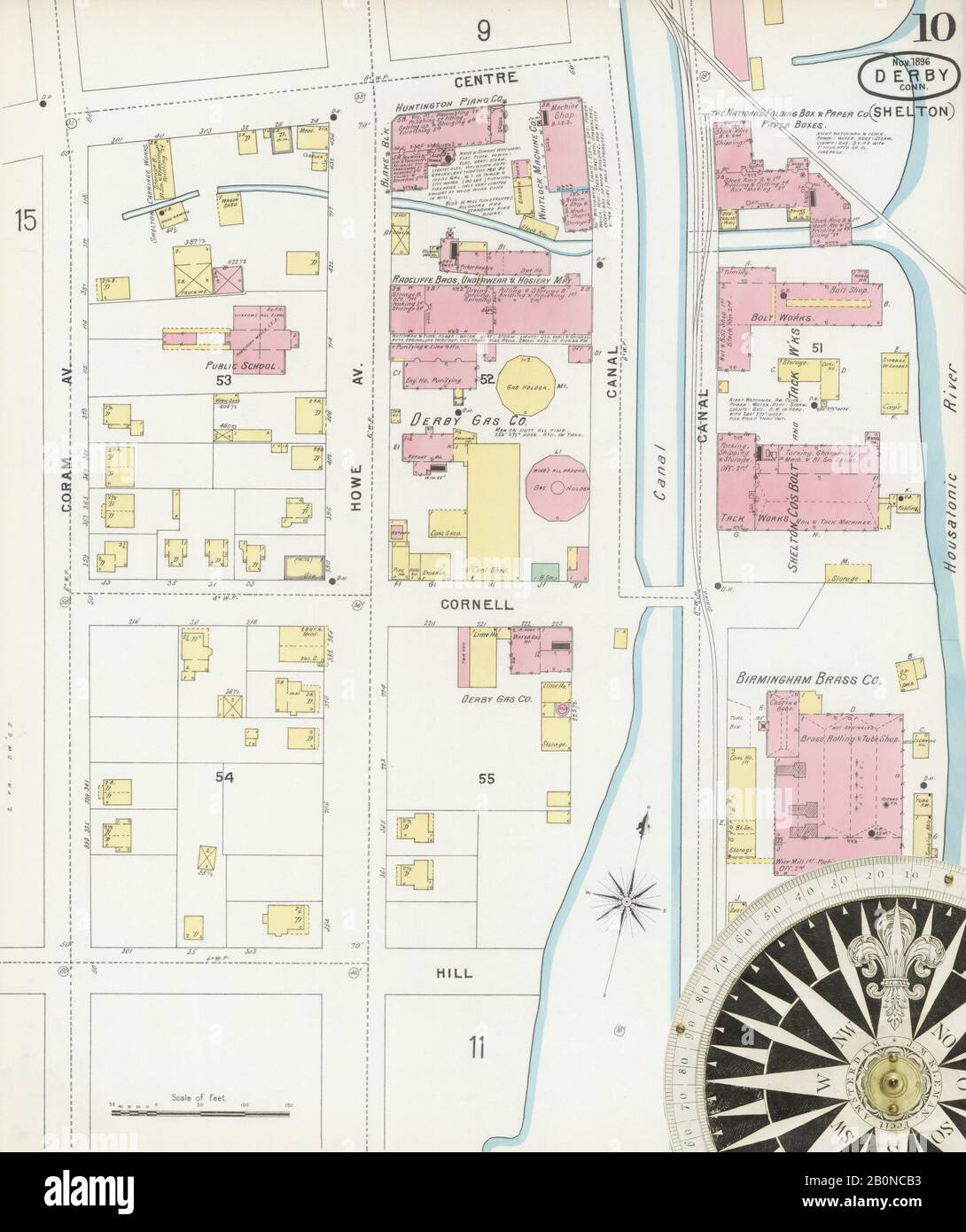 Street Map Of Derby Derby Street Map High Resolution Stock Photography And Images - Alamy