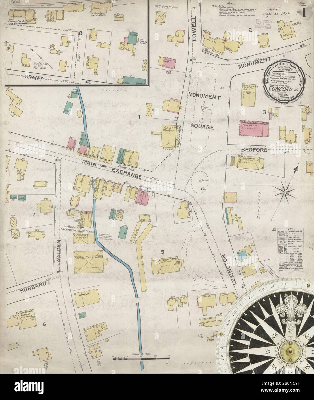 Map of concord hires stock photography and images Alamy