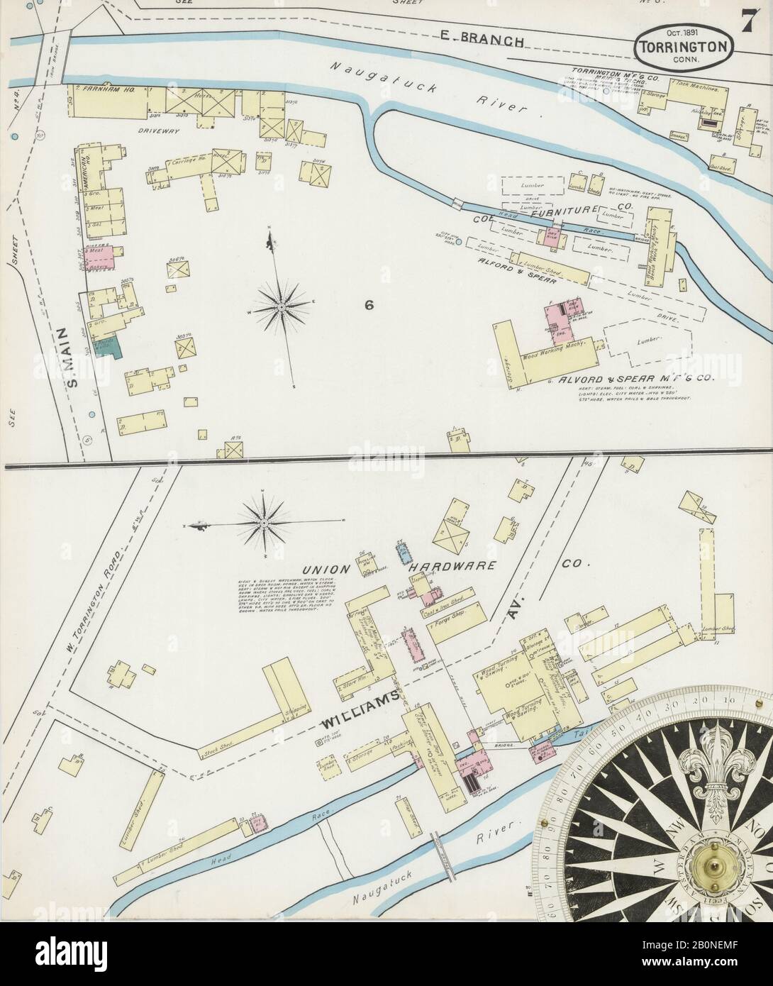 Map of torrington hires stock photography and images Alamy